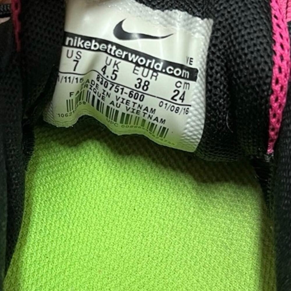 Nike Flex Women's Pink Running Shoes Size 7 - Picture 10 of 10